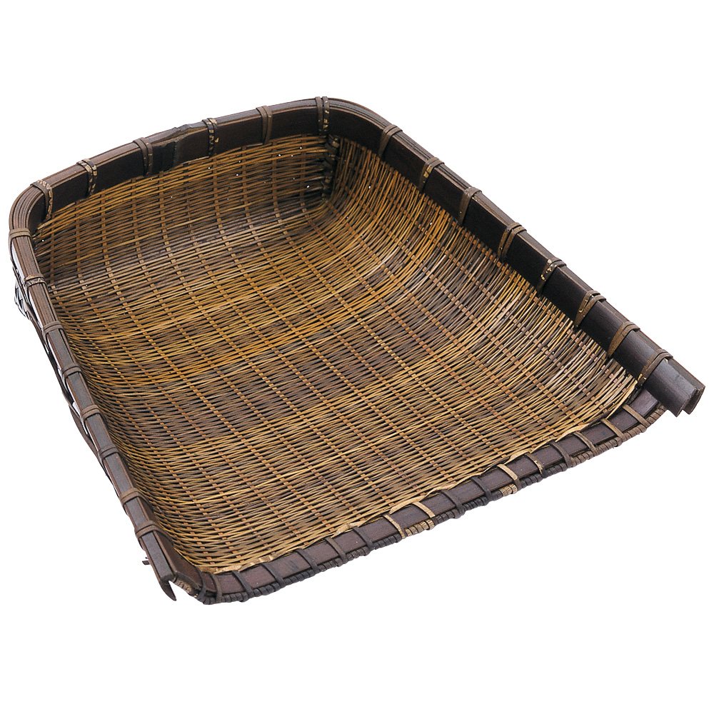 Amazon.co.jp: 山下工芸(Yamasita craft) 染竹二重編箕皿