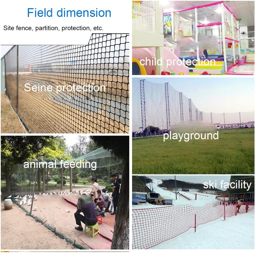 Golf Hitting Nets Golf Sport Practice Barrier Net Golf Barrier Net Golf Ball Hitting Netting Durable Heavy Duty Golf Containment Net Heavy Duty Golf Net (Color : 4mm, Size : 1x4m)