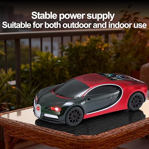 Miniatura 8 de Luxury Sports Car Model Bluetooth Speaker with HD Sound, TWS Stereo Pairing, Display Screen, Built-in Microphone, Unique Bluetooth Car Speaker for