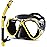 Greatever Dry Snorkel Set,Panoramic Wide View,Anti-Fog Scuba Diving Mask,Professional Snorkeling Gear for Adults
