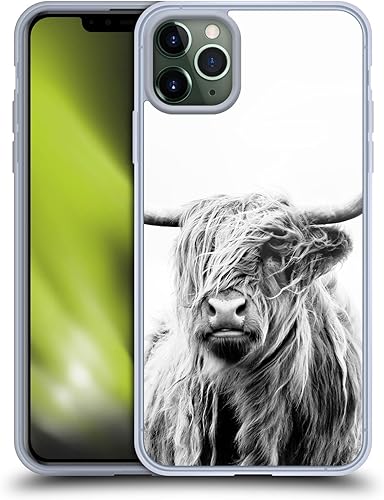 Head Case Designs Dorit Fuhg - Funda de gel suave con diseño de retrato de una vaca de las tierras altas, compatible con Apple iPhone 11 Pro Max Head Case Designs Dorit Fuhg - Funda de gel suave con diseño de retrato de una vaca de las tierras altas, compatible con Apple iPhone 11 Pro Max