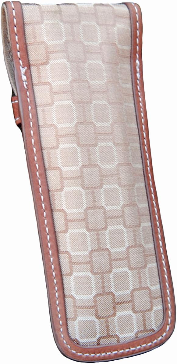 USA Leather Double Pen Case New!