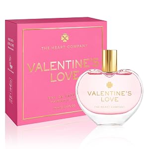 VALENTINES LOVE Perfume for women Floral Sweet Fragrance Valentines Day Gift Vegan Heart Shaped Perfume 75ml - 2