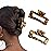 Wekin Hair Claw Clips for Thick Hair, 2 Pack Tortoise Hair Clips, Acrylic Celluloid French Butterfly Jaw Clips, Strong Hold for Women Girl (Medium 3\', Tortoise)