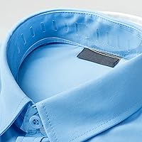 Vista 6 de VICASKY 100 piezas de soporte para cuello de camisa, soporte para cuello de camisa, soporte para cuello de camisa (transparente)