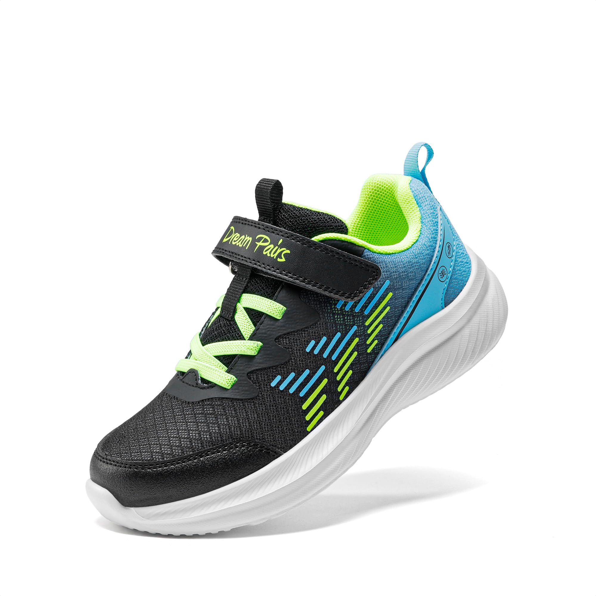 DREAM PAIRS Tenis deportivos para niños y niñas, para correr, gimnasio, transpirables, ligeros para niños pequeños y grandes