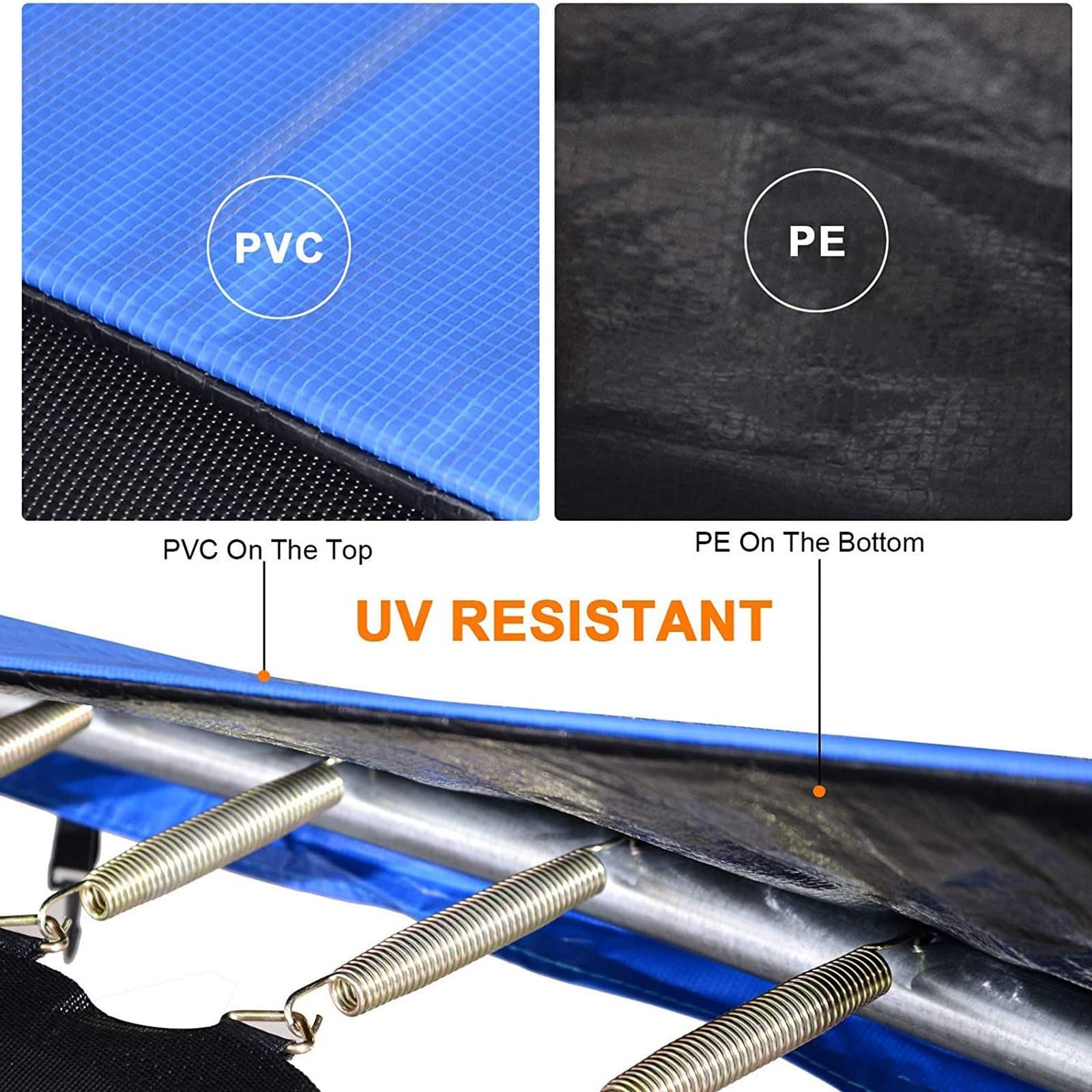 Copertura Per Molle Da Trampolino - Impermeabile E Resistente Ai Raggi UV - Foto 6