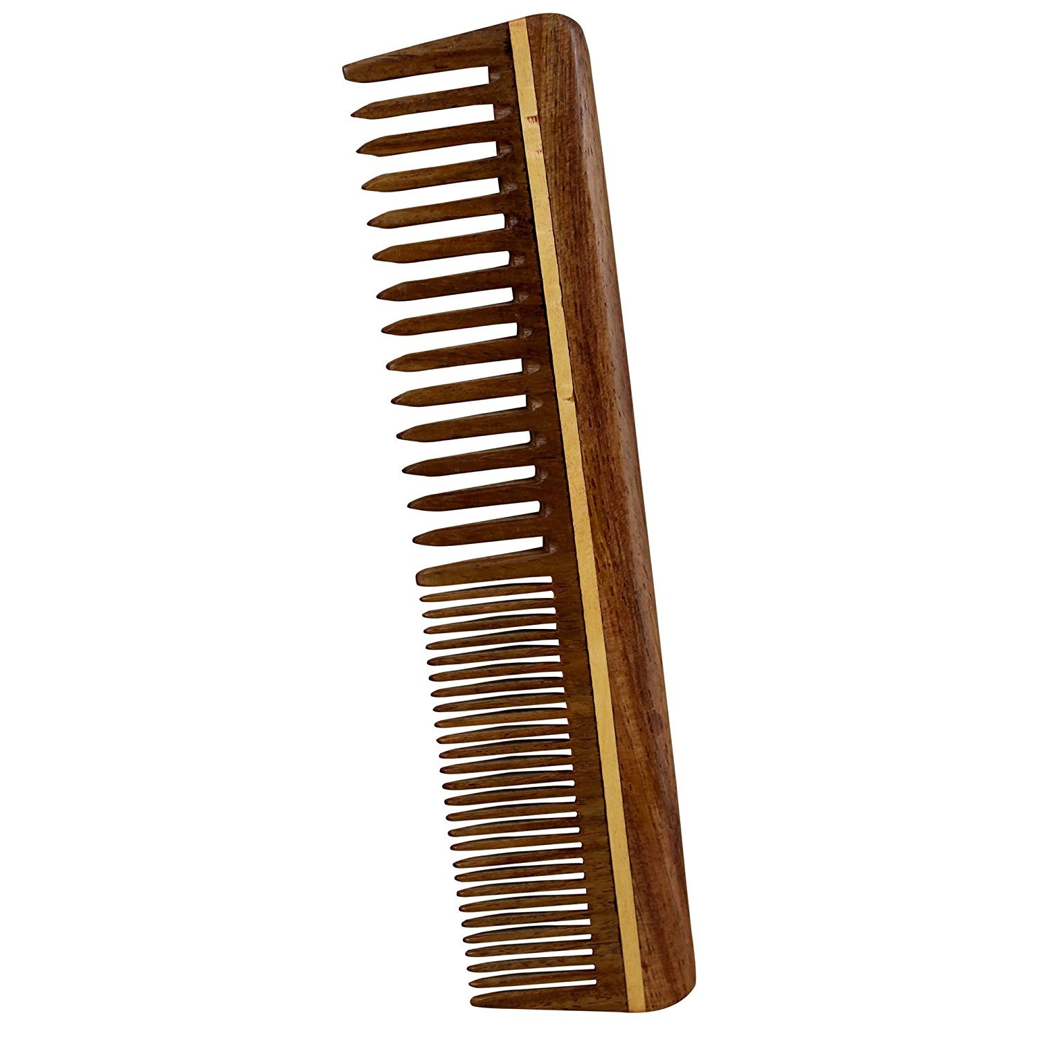 RoyaltyRoute Natural Sheesham Wood Handmade Comb For Hair Care