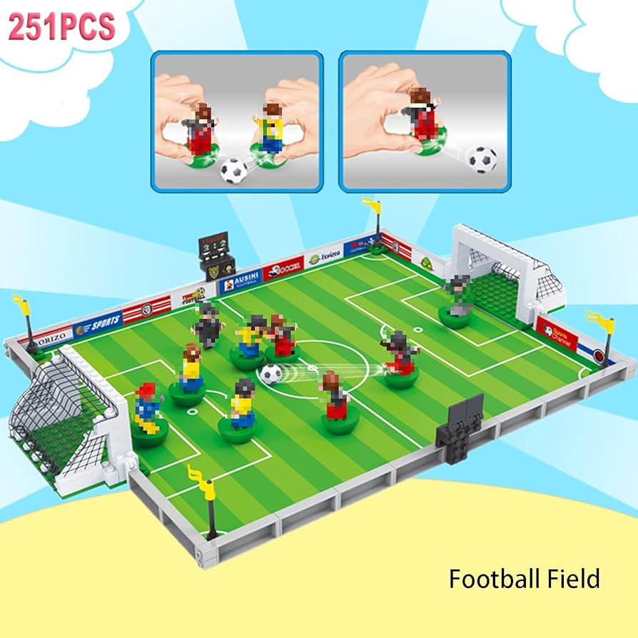 Amazon.co.jp: サッカーフィールドビルディングブロックセット Amazon.co.jp: サッカーフィールドビルディングブロックセット