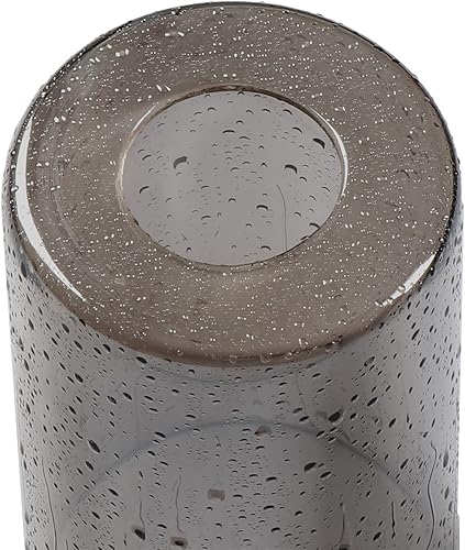 Miniatura 5 de Paquete de 3 pantallas de cristal estilo gota de lluvia, lámpara cilíndrica de repuesto con ajuste de 1-58 pulgadas para lámpara colgante, lámpara