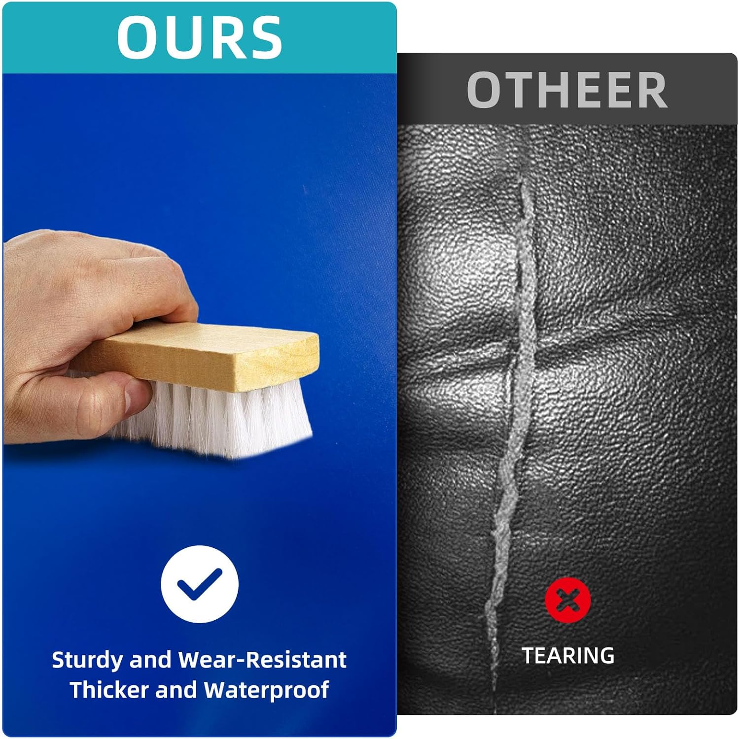 VICOGARD 2 Pack Waterproof Rubber Vinyl Apron 47 Inch Chef Aprons Heavy Duty Chemical Resistant Work Unisex PVC Aprons - Image 5