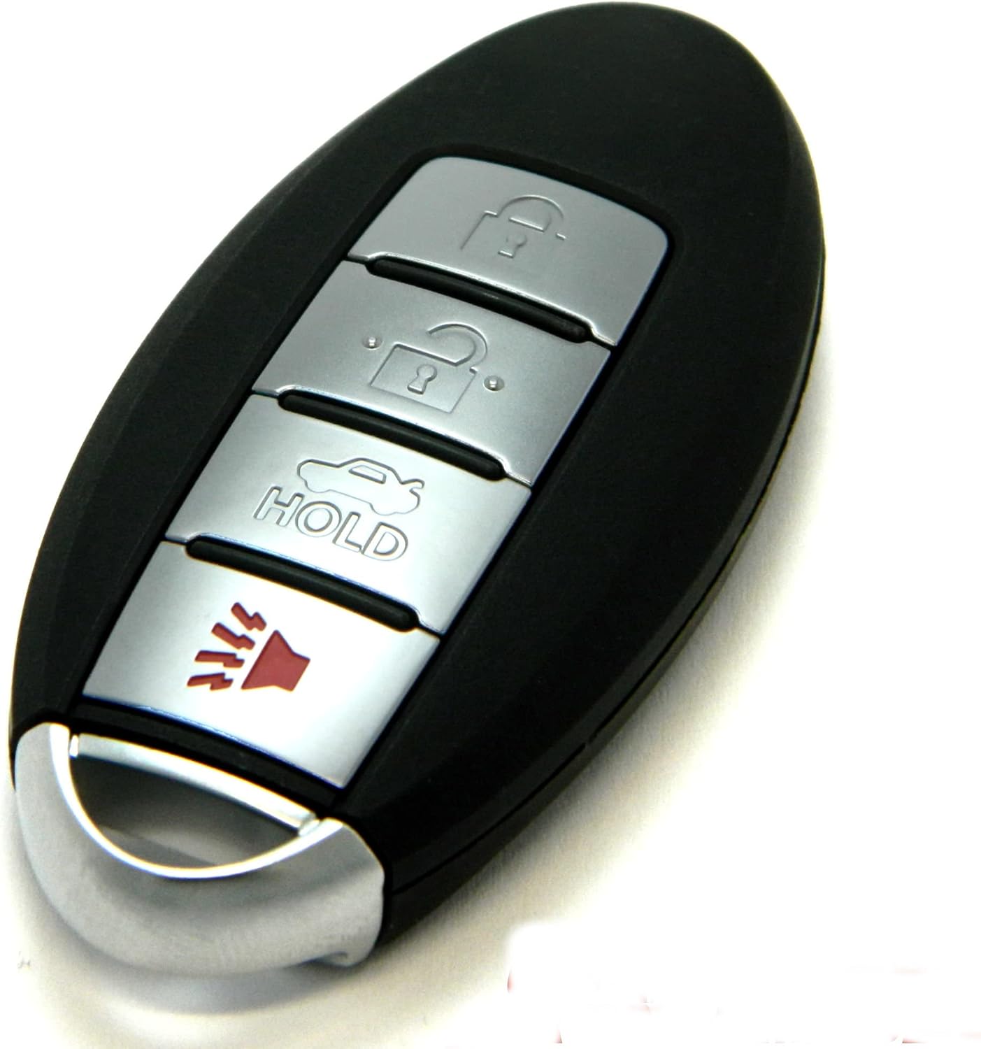 OEM Electronic 4-Button Smart Key Fob Remote Compatible with 2013-2020 Nissan Sentra & Versa (FCC ID: CWTWB1U840, P/N: 285E3-3SG0D)