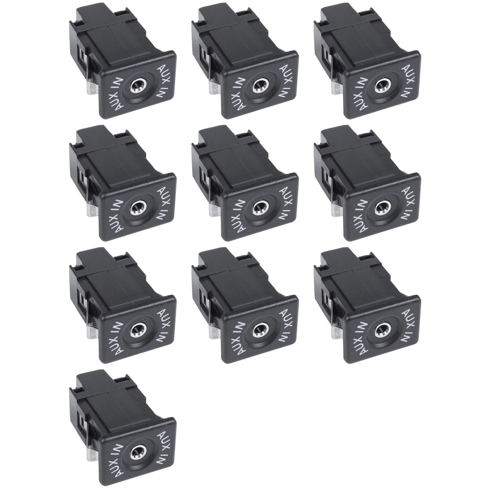 10X Automotive Prise de Câble Audio Auxiliaire 32 Broches Câble Adaptateur D'Interface de Module Bluetooth pour 2 3 5 6 Mx5 Rx8 2 3 5 6-7 -9 RX-8 MX-5 Miata 2006