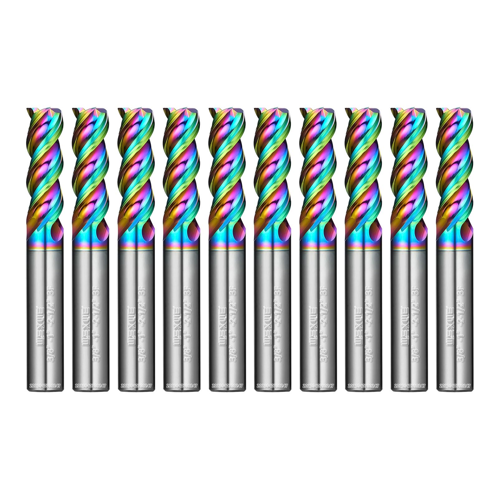 Carbide End Mill Set - Diamond Coating for Metal -23 Carbide End Mill Set - Diamond Coating for Metal -23