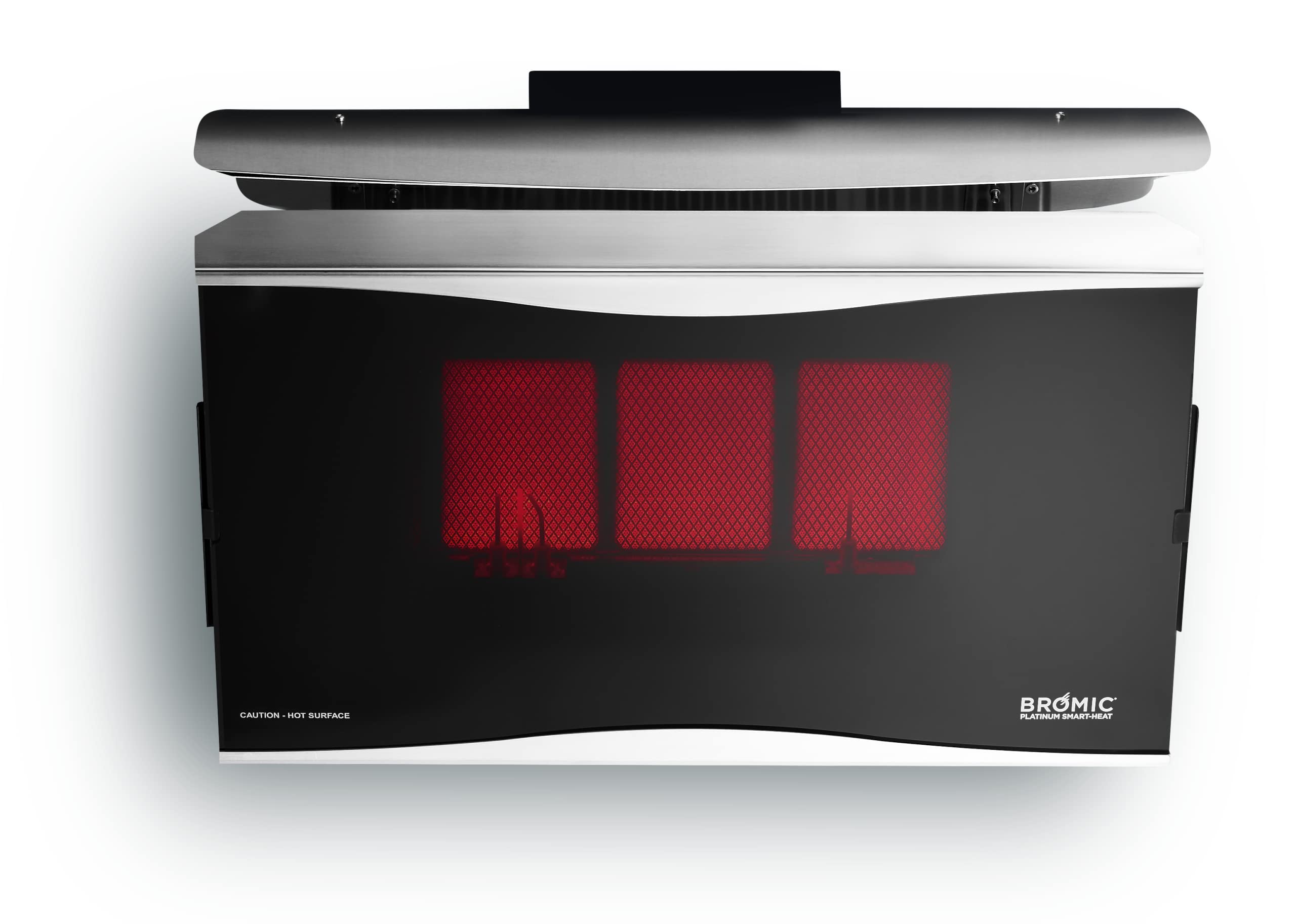 Bromic Platinum Smart Heat 6000W Gas Patio Heater - Natural Gas (NG), 300 Series, 110V, Black Finish - BH0110001-1