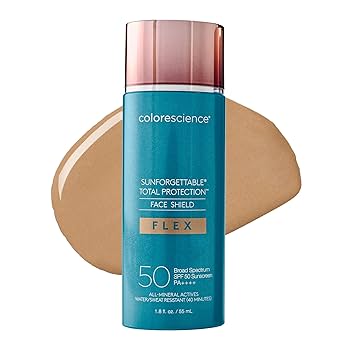 colorescience ShieldFLEX SPF 50 2個セット Amazon.com: Colorescience 50 to 70 SPF Total Protection Face