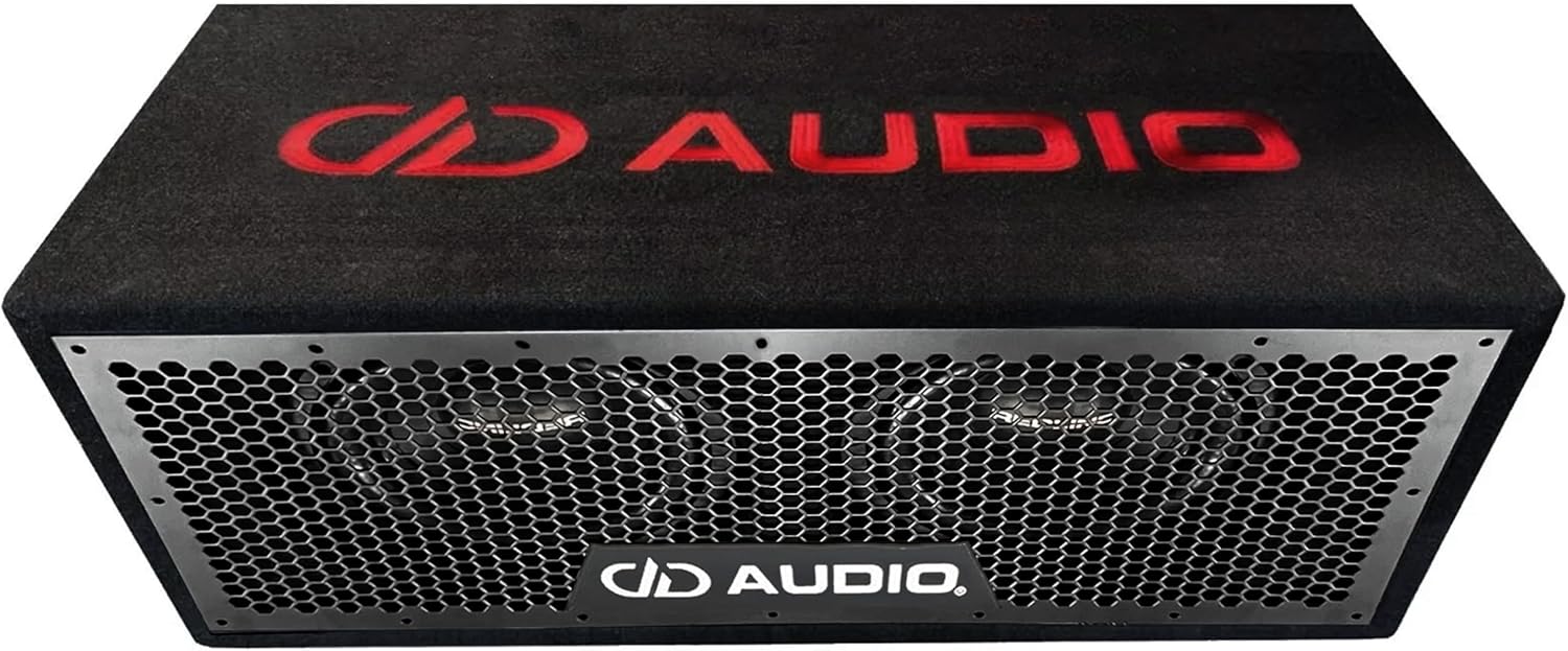 DD Audio LE-508.2 Dual 8" Subwoofers 1000W RMS MDF Ported Enclosure Bass Box