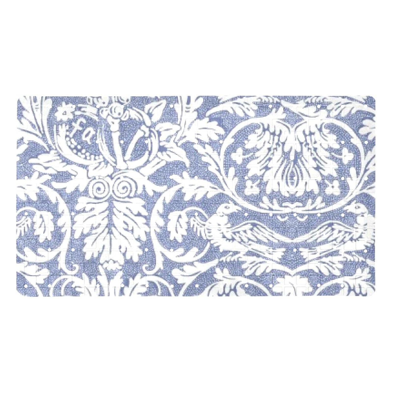 Tapis de bain antidérapant fleurs d'Athènes pour sécuriser la douche des enfants