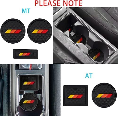 Miniatura 4 de Forro de consola central para Toyota Tacoma Accesorios 2016 2017 2018 2019 2020 2021 2022 2023 Inserto para portavasos de cabina doble, almohadilla