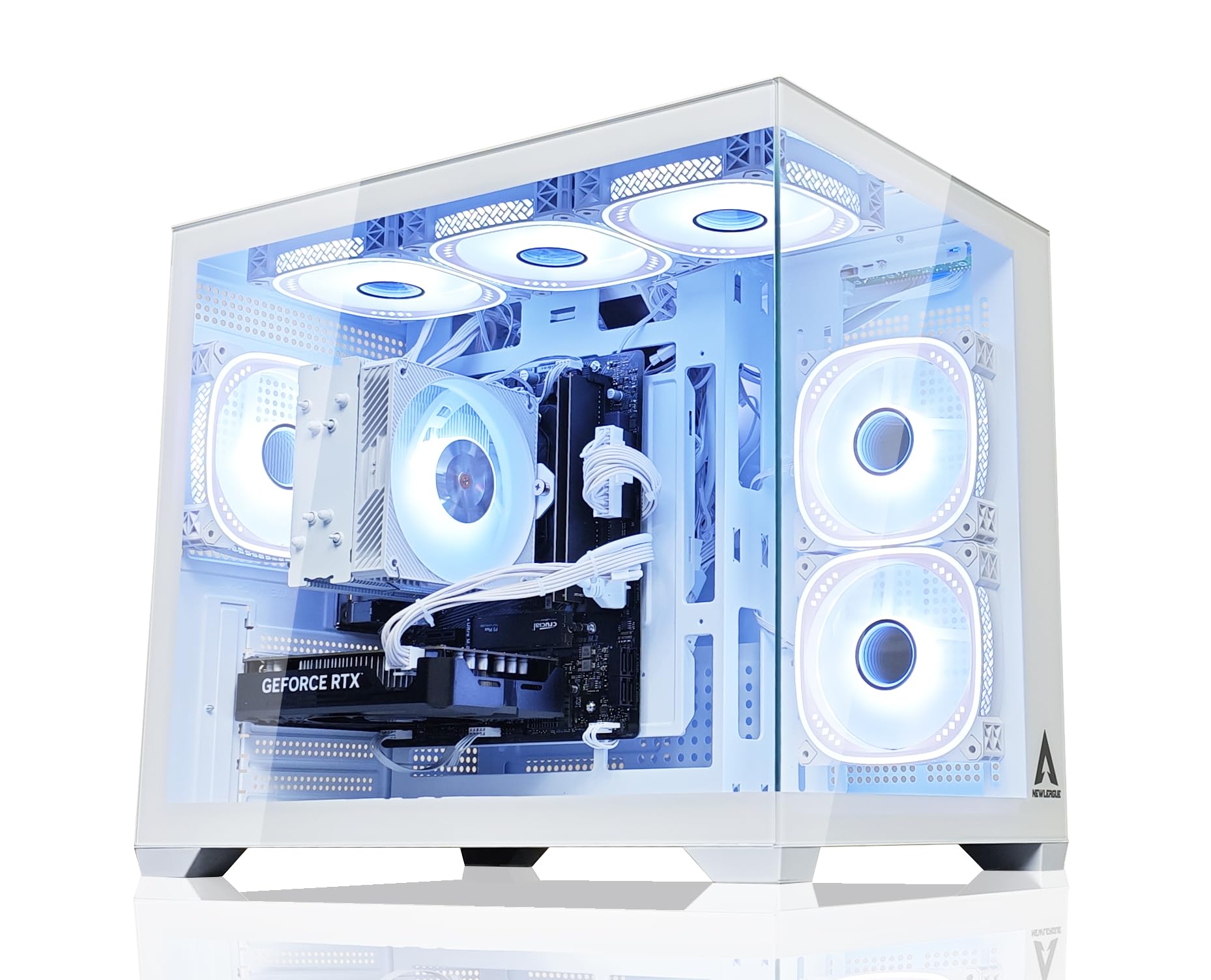 Amazon.co.jp: NEWLEAGUE ゲーミングPC, Ryzen 7 9700X, RTX5070搭載 