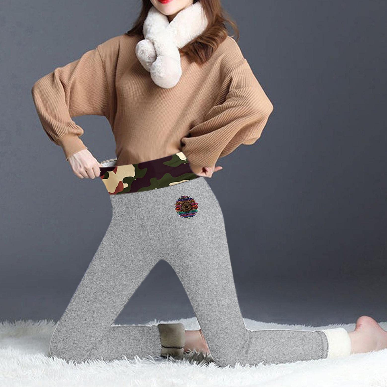 Vêtement Sport Polyvalent Caleçon Thermique Femme - Sous-Vêtement Long Microfibre, Respirant, Pour Sport Hiver/Été Activité Plein Air