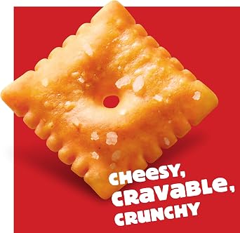 Cheez-It Original Baked Snack Cheese Crackers - Single Serve School Lunch Snacks Case contains 40 Count