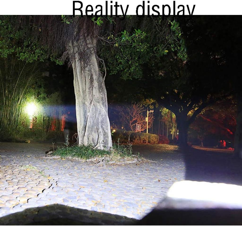 Rechargeable Searchlight Dimmable Camping Lights LED Emergency Lights for Tent Lantern/Patio/Garden/Power Failure (Size : 15W (6-10H))