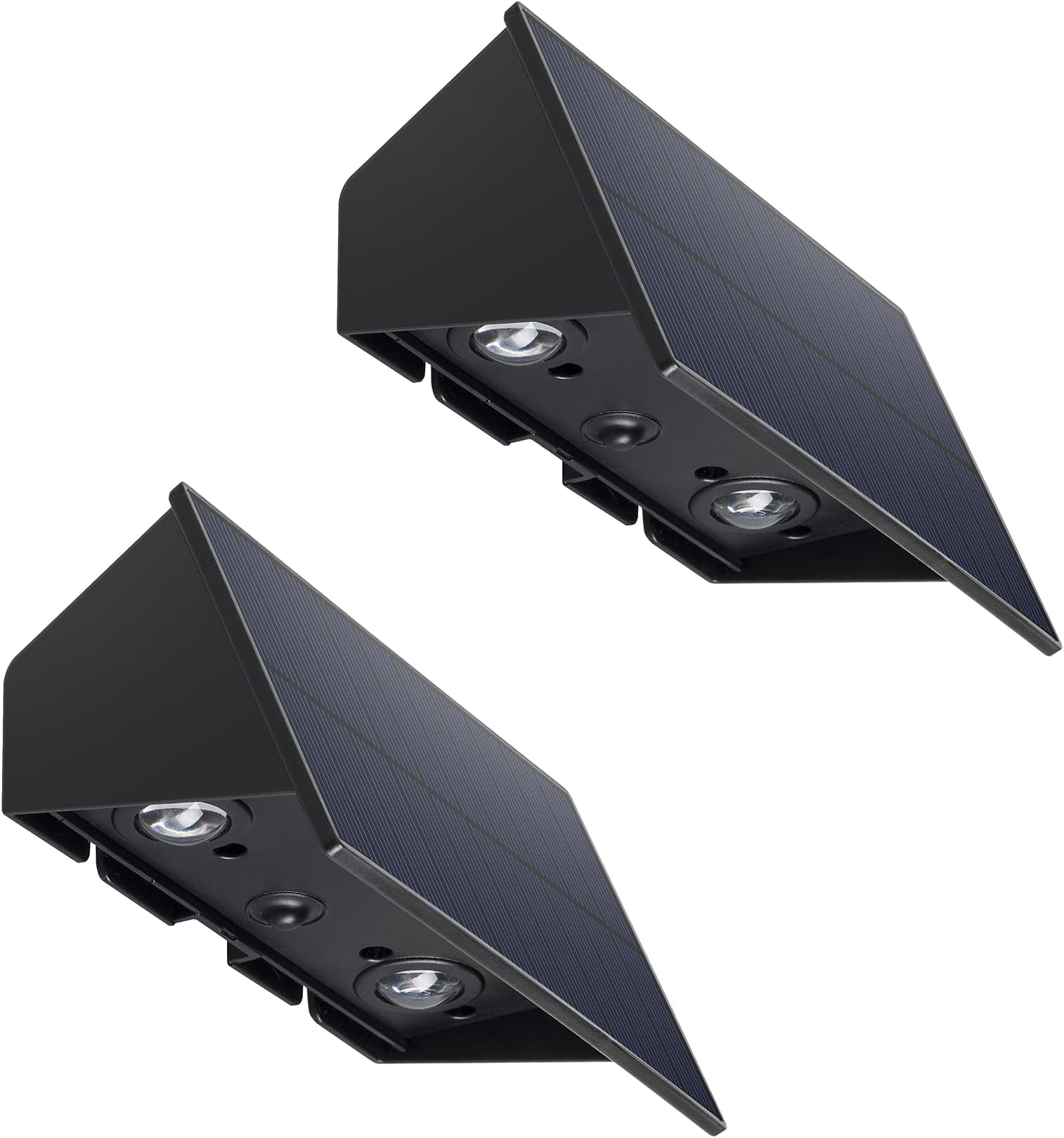 Lumisky2 x Solar Wall Light LED White 2 x Blinky Height 18cm