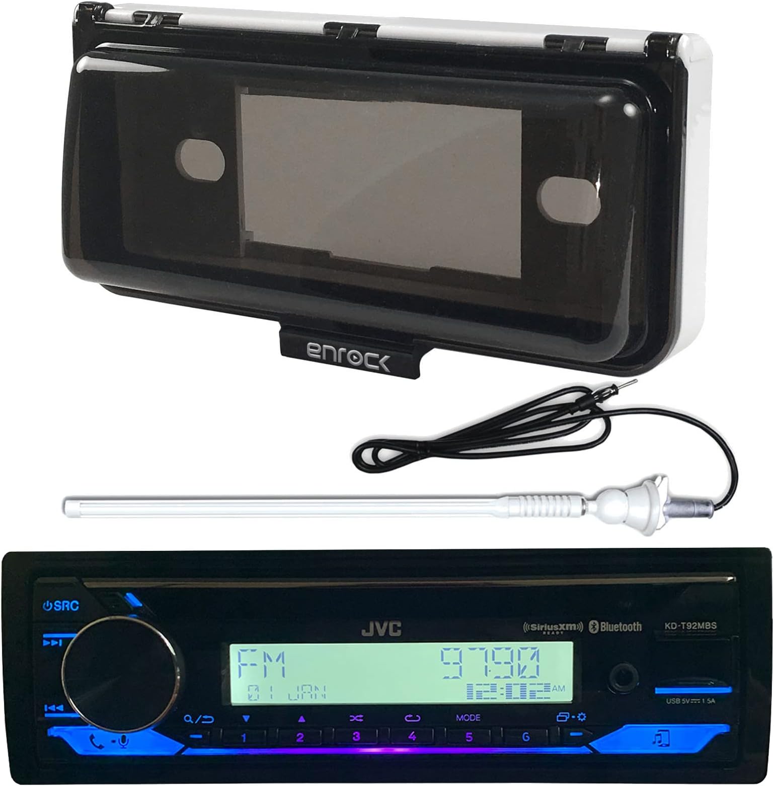 Amazon.com: Alpine UTE-73BT Mech-Less Bluetooth Digital Media Receiver ...