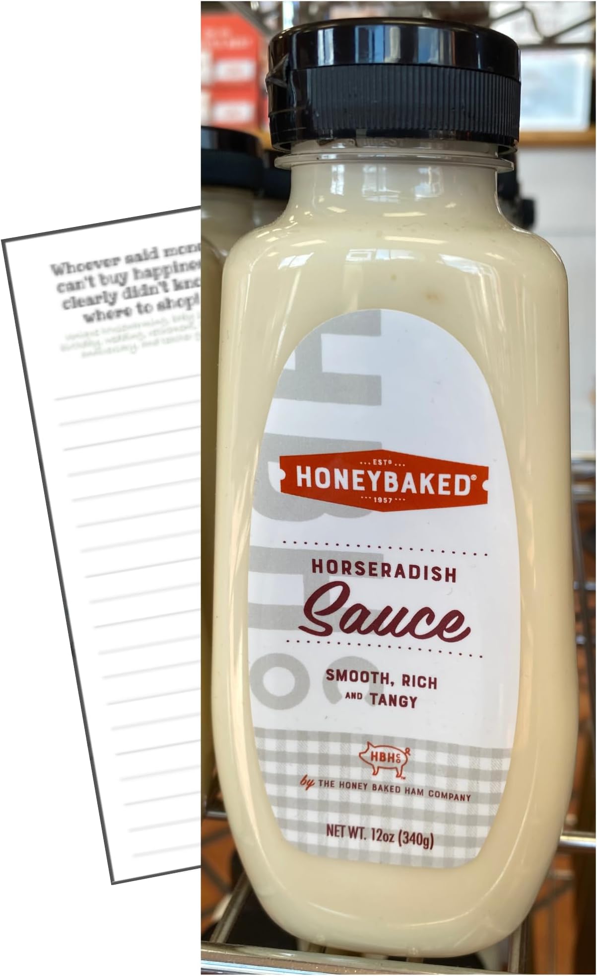 Honey Baked Ham Hickory Honey Mustard 12 Oz Grocery