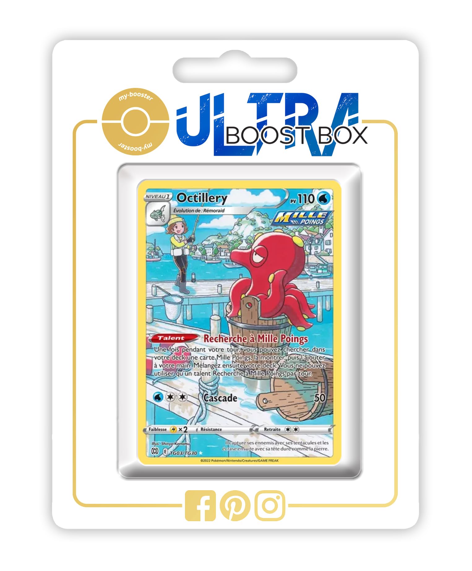 Carte Pokemon QUARTERMAC TG08/TG30 HOLO Epée et Bouclier 12 EB12 FR NEUF