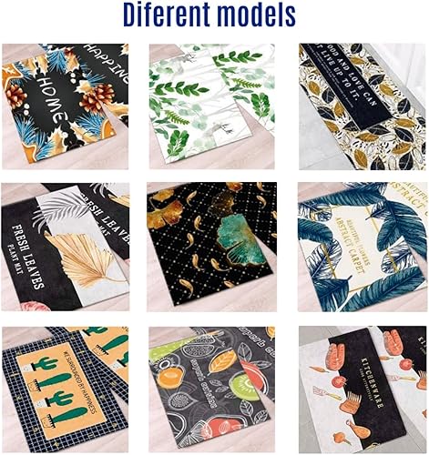 Miniatura 2 de Alfombra de cocina personalizada 2 (rojo)