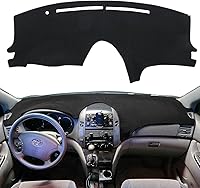 Vista 9 de Protector para tablero de automóvil Compatible con Toyota Sienna 2004 2005 2006 2007 2008 2009 2010 (Beige)