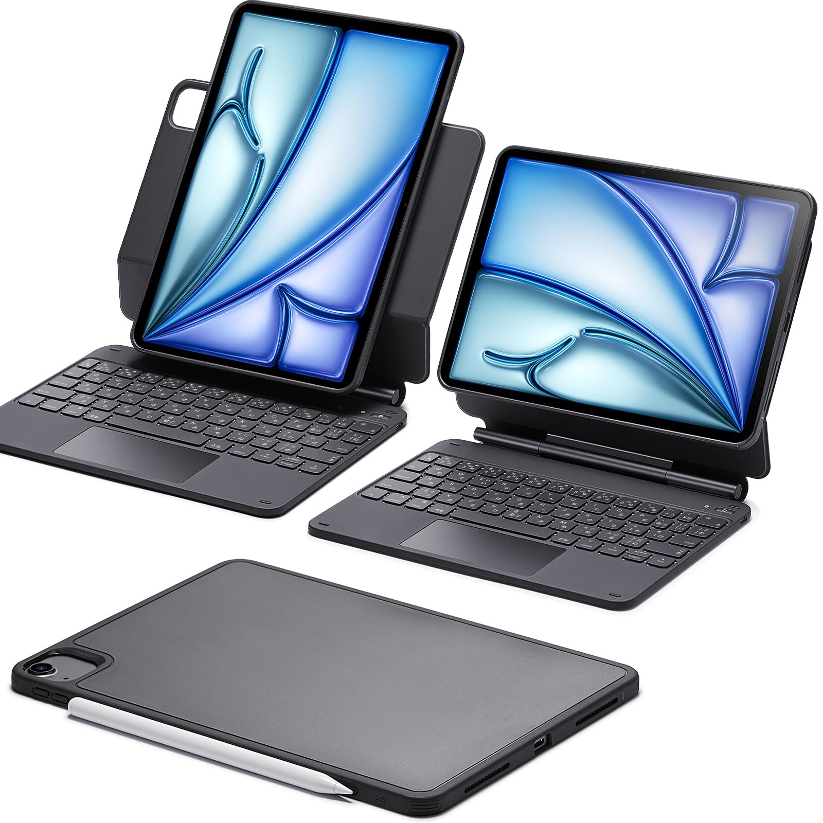 Amazon.co.jp: ESR 日本語 iPad Air 6 11 インチマジックキーボード 