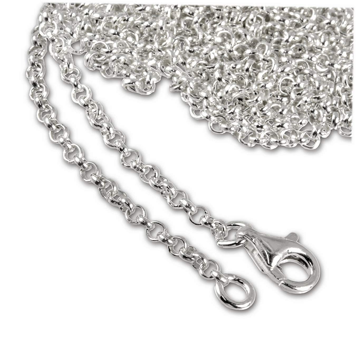 Chaîne pour pendentif en argent 925 - 80 cm - SilberDream FC00288-1