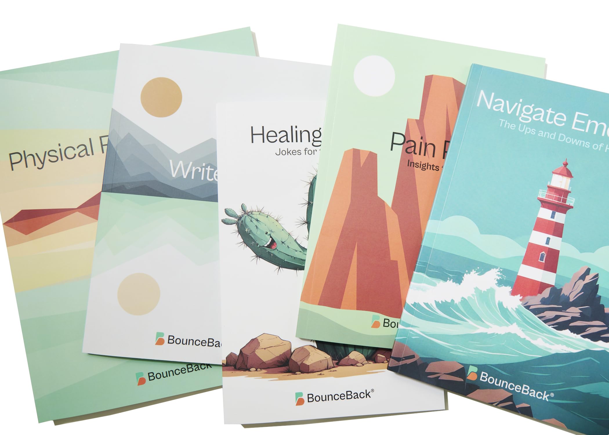 Injury Rehab & Wellness Journal Set: The Stay on Track Bundle. A Journaling Collection for structure, motivation, and positivity you need to keep going—one step at a time