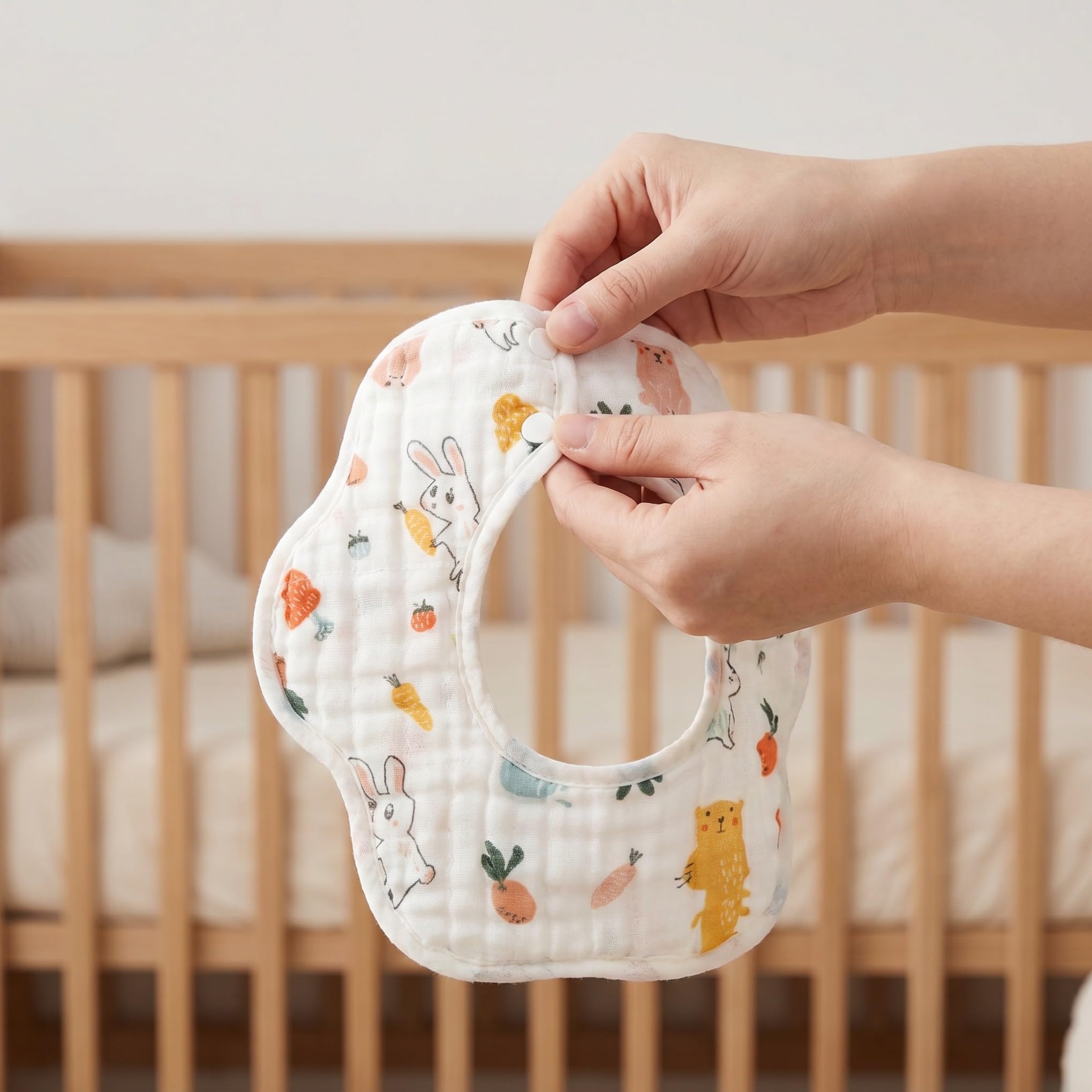 Toyvian 8 Pezzi Bavaglini A Scatto Per Bambini Bavaglini Per Bambini Bavaglini Per Bambini Bavaglini Per Bavaglini Per Bavaglini Per Bambini Asciugamano Per L'Alimentazione Del Bambino