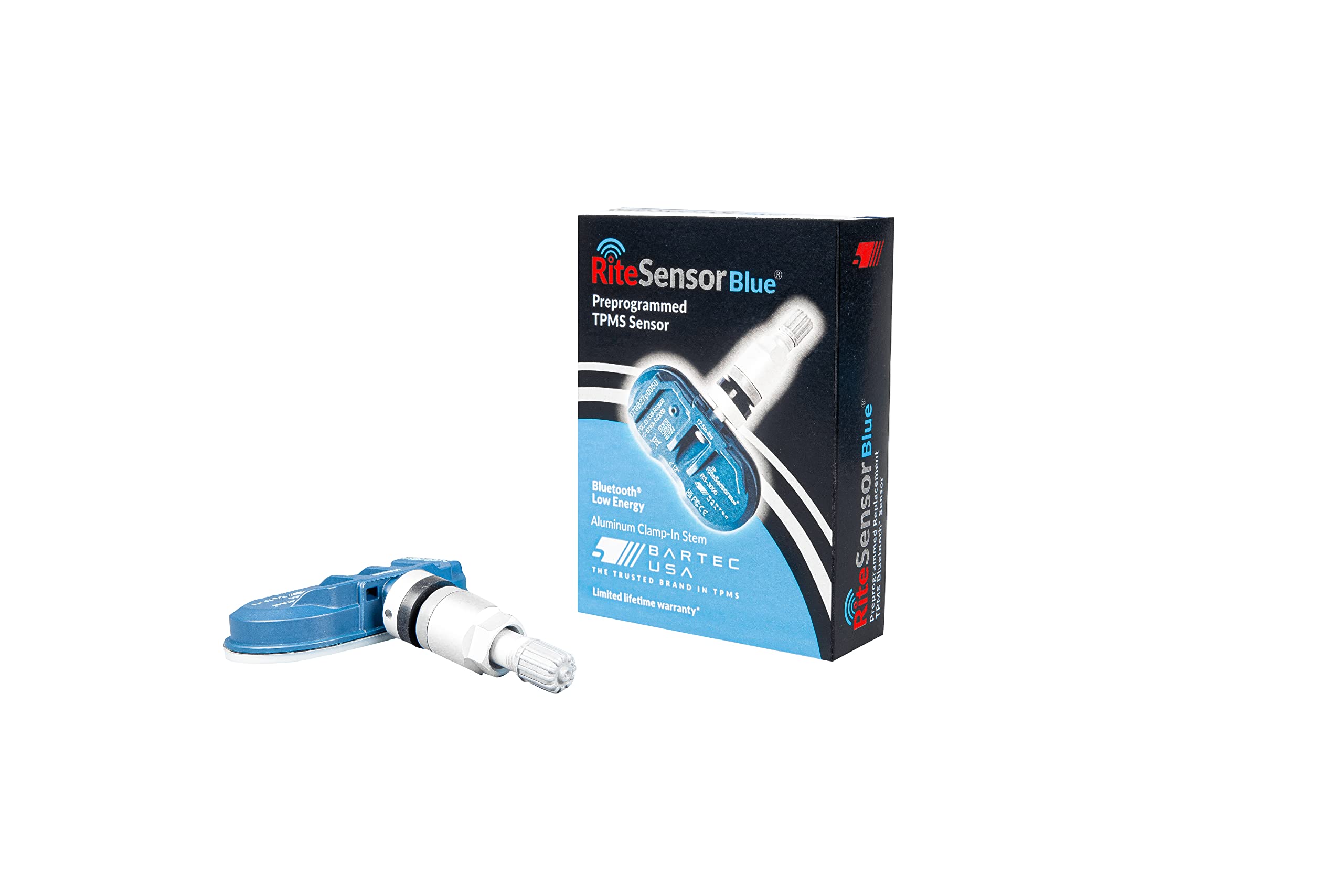 Bartec Rite Blue Bluetooth (BLE) Tesla Capteur de pression des pneus RDKS/TPMS (argenté)