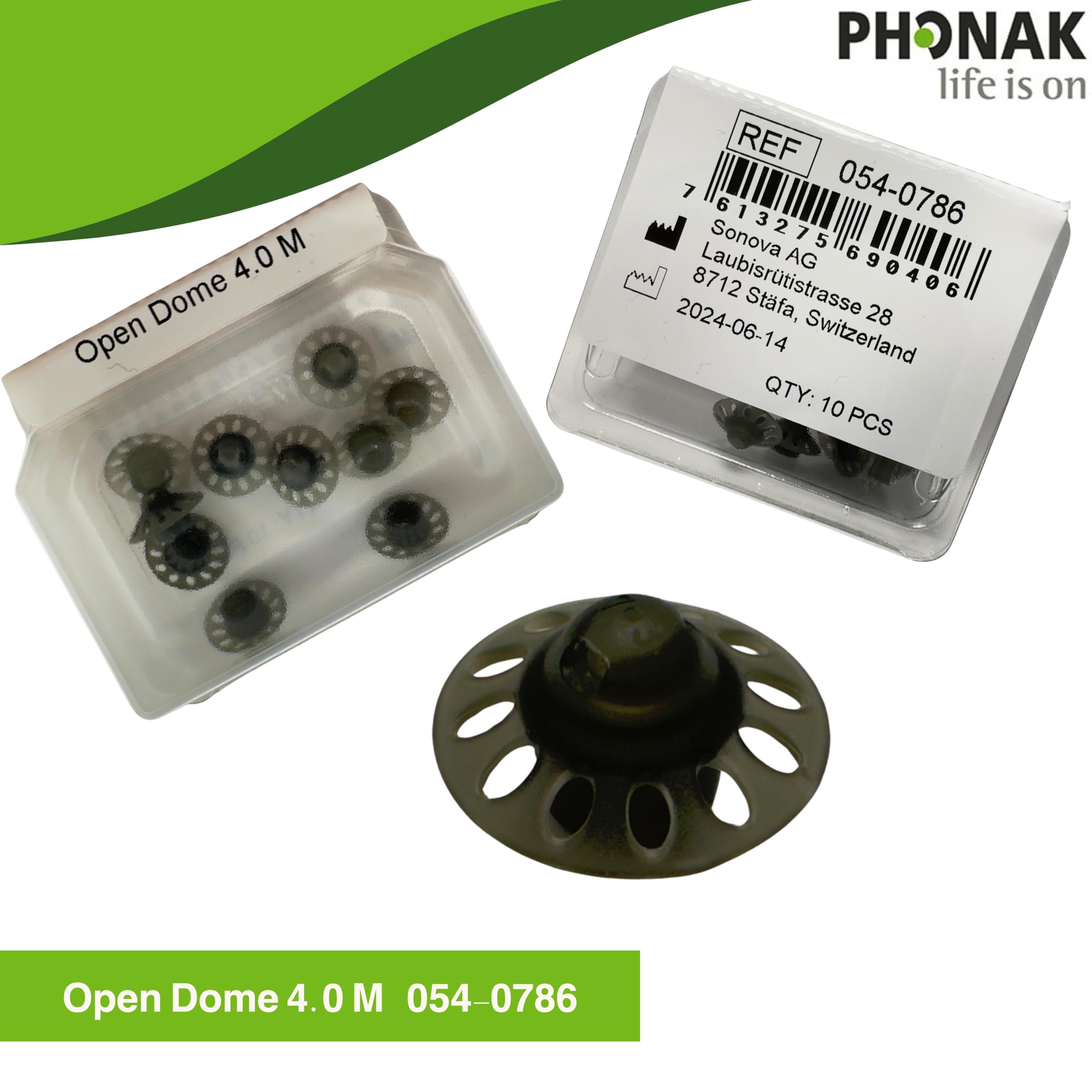 Amazon.com: Phonak Open Domes 4.0 – Medium Size (M) – (054-0786