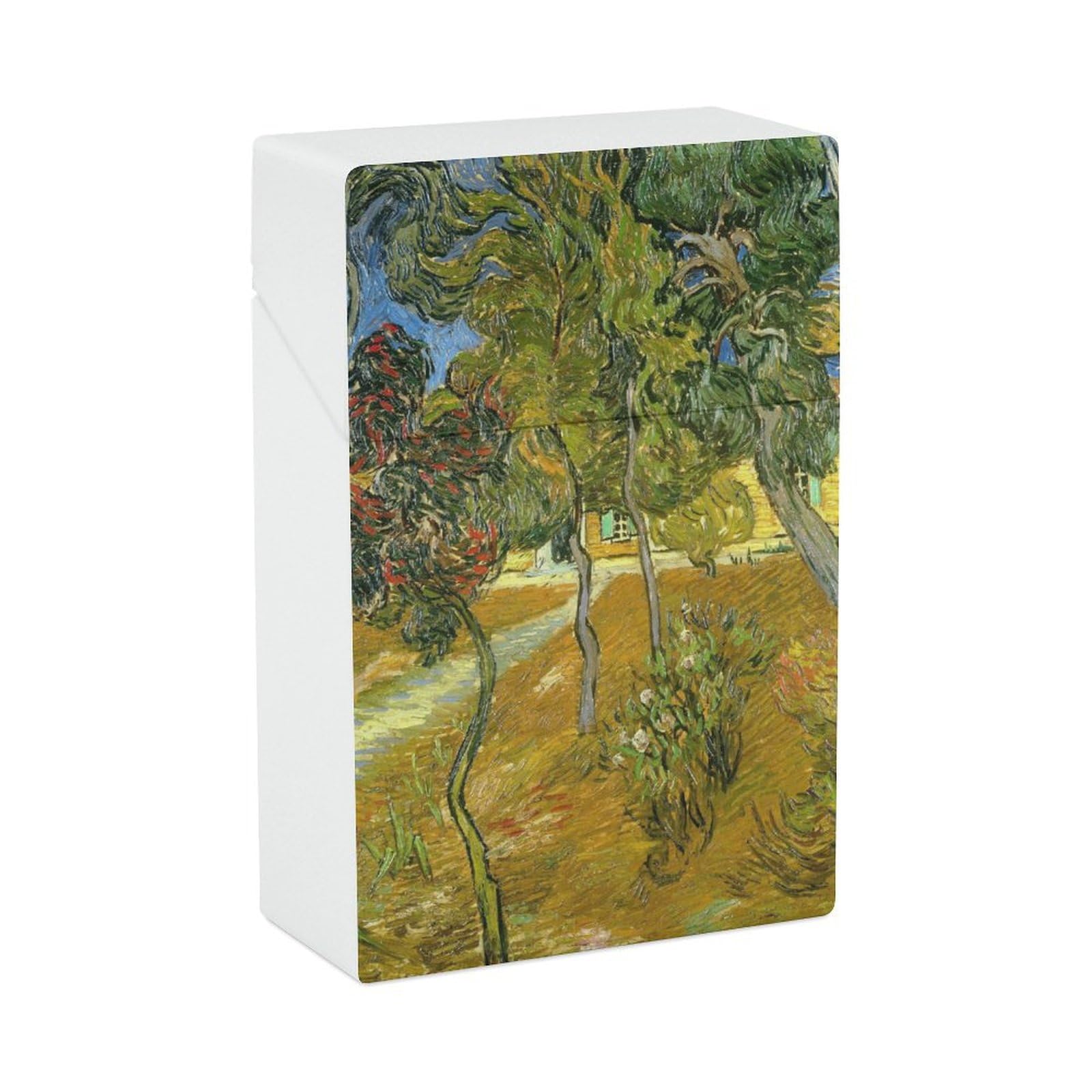 Amazon | タバコケース タバコ箱 20本収納 世界の名画 風景画 梵高