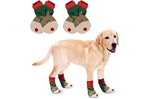 Grip Socks for Dogs - Prevent Slippery Steps this Christmas with Rypet's Anti-Slip Paw Protectors