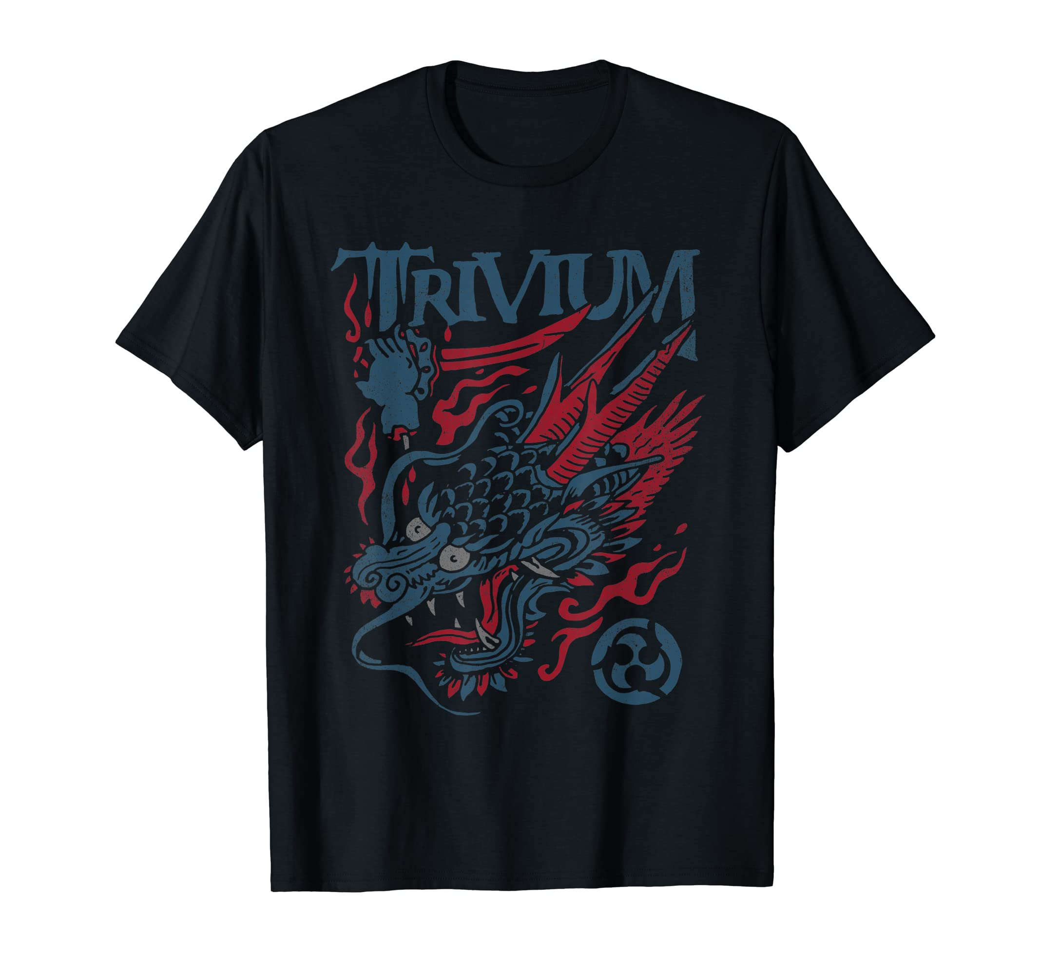 TriviumScreaming Dragon Color T-ShirtOEKO-TEX STANDARD 100
