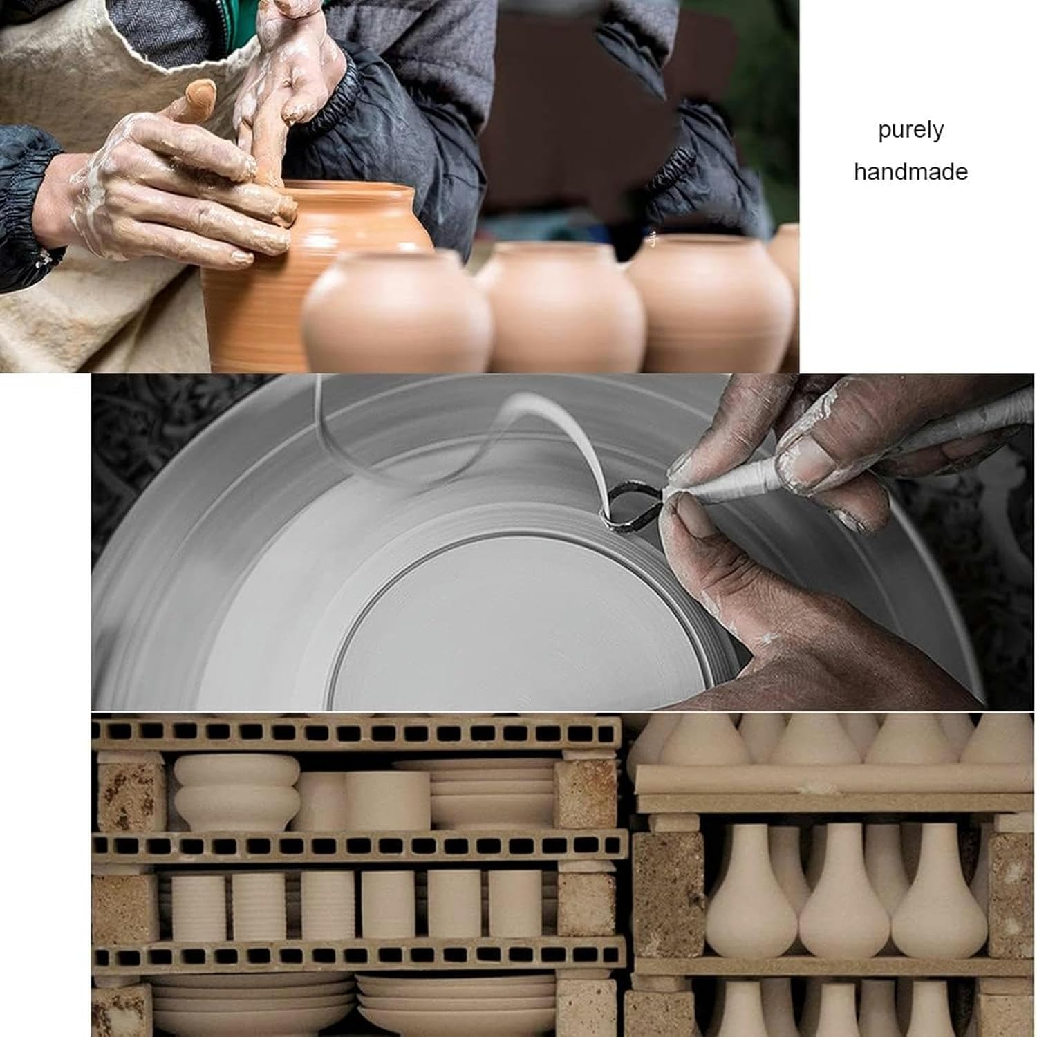 Green Traditional Chinese Porcelain Pickle Jar, Ceramic Fermentation Crock Pickling Pot,Fermenting Jar with Water Seal Airlock Lid Stoneware Fermenter for Kimchi Sau Green-0.75KG*1