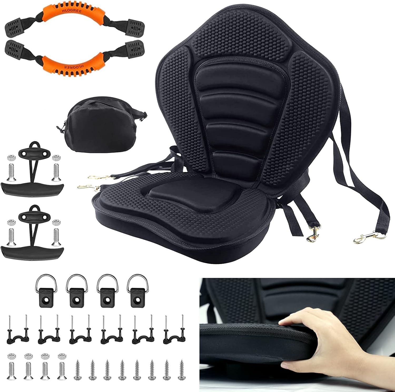 HLOGREE Kayak Seats - 1/2 Pck