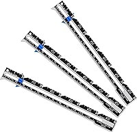 Frienda 6-Piece Sliding Gauge Sewing Tool - Stainless Steel Quilting Ruler for Precise Hemming, Knitting, Crafting & Beginners