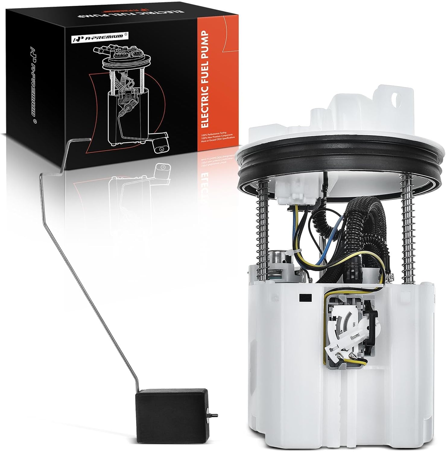 A-Premium Electric Fuel Pump Module Assembly w/Sending Unit Compatible with Mazda 6 2003-2004 2.3L, Gas, Replace# L3211335ZD