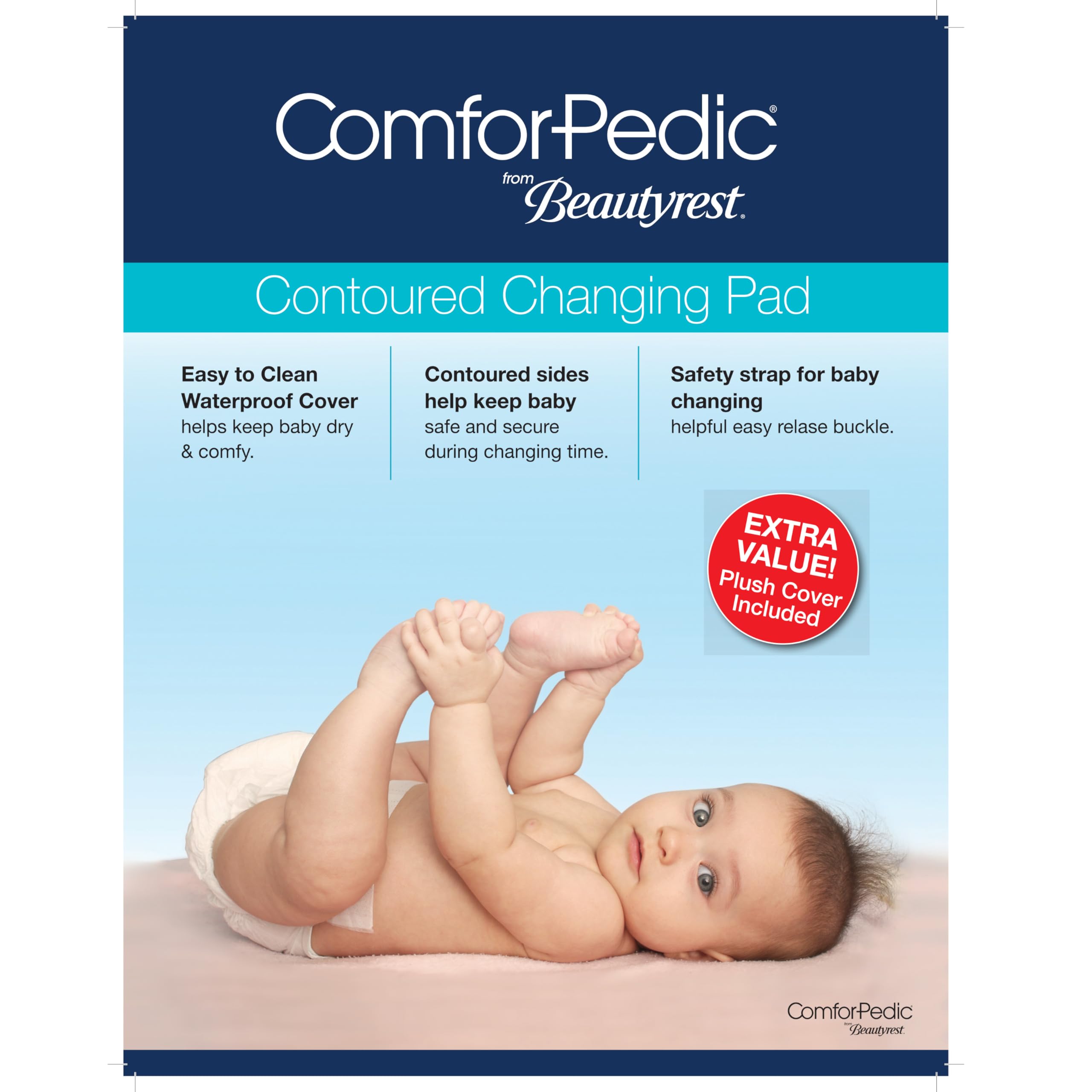 Diaper Changing Pad La Baby Contoured Waterproof 32 With Easy To