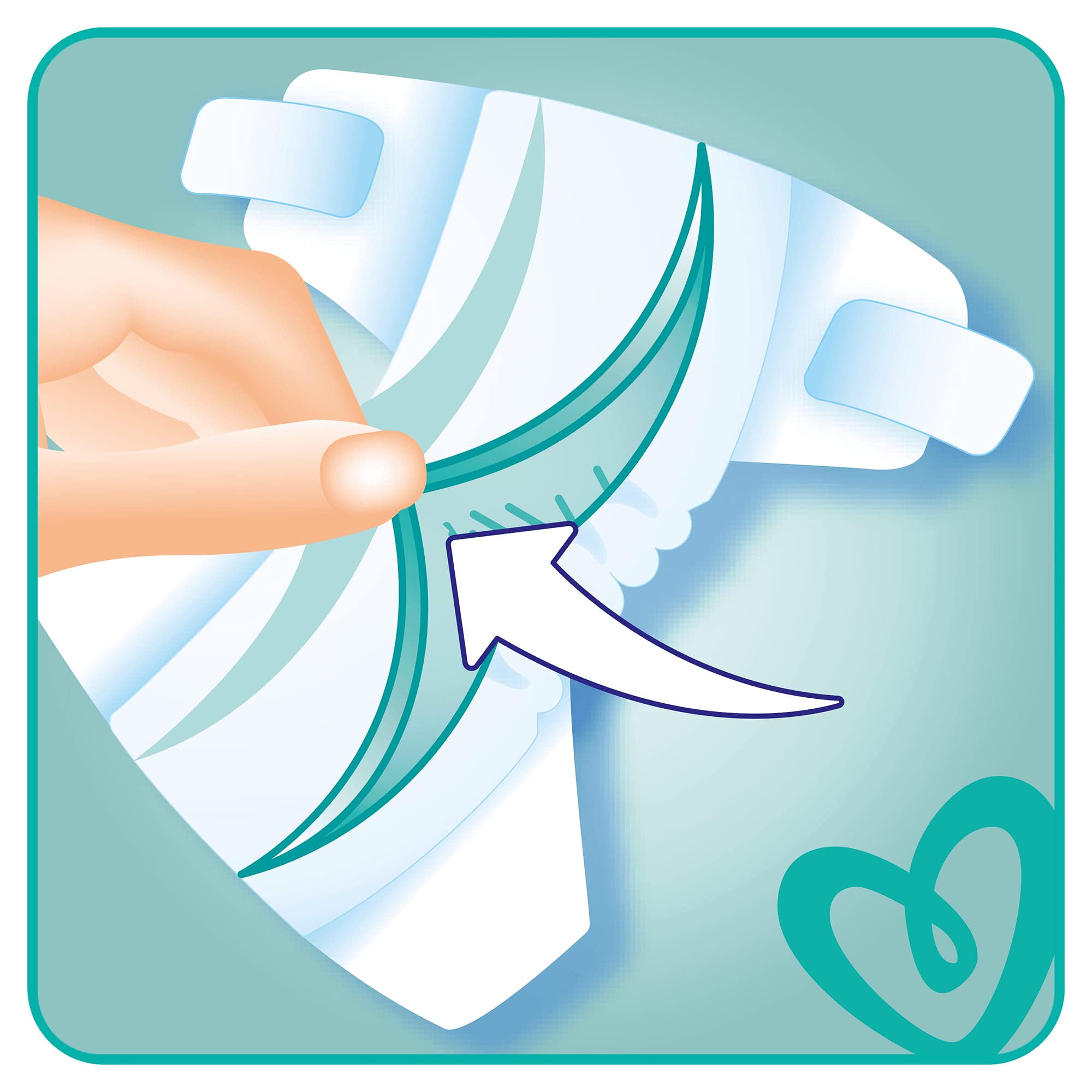 Pampers Baby Dry taille 3, 6-10 kg, Mega Plus Pack, 136 pièces