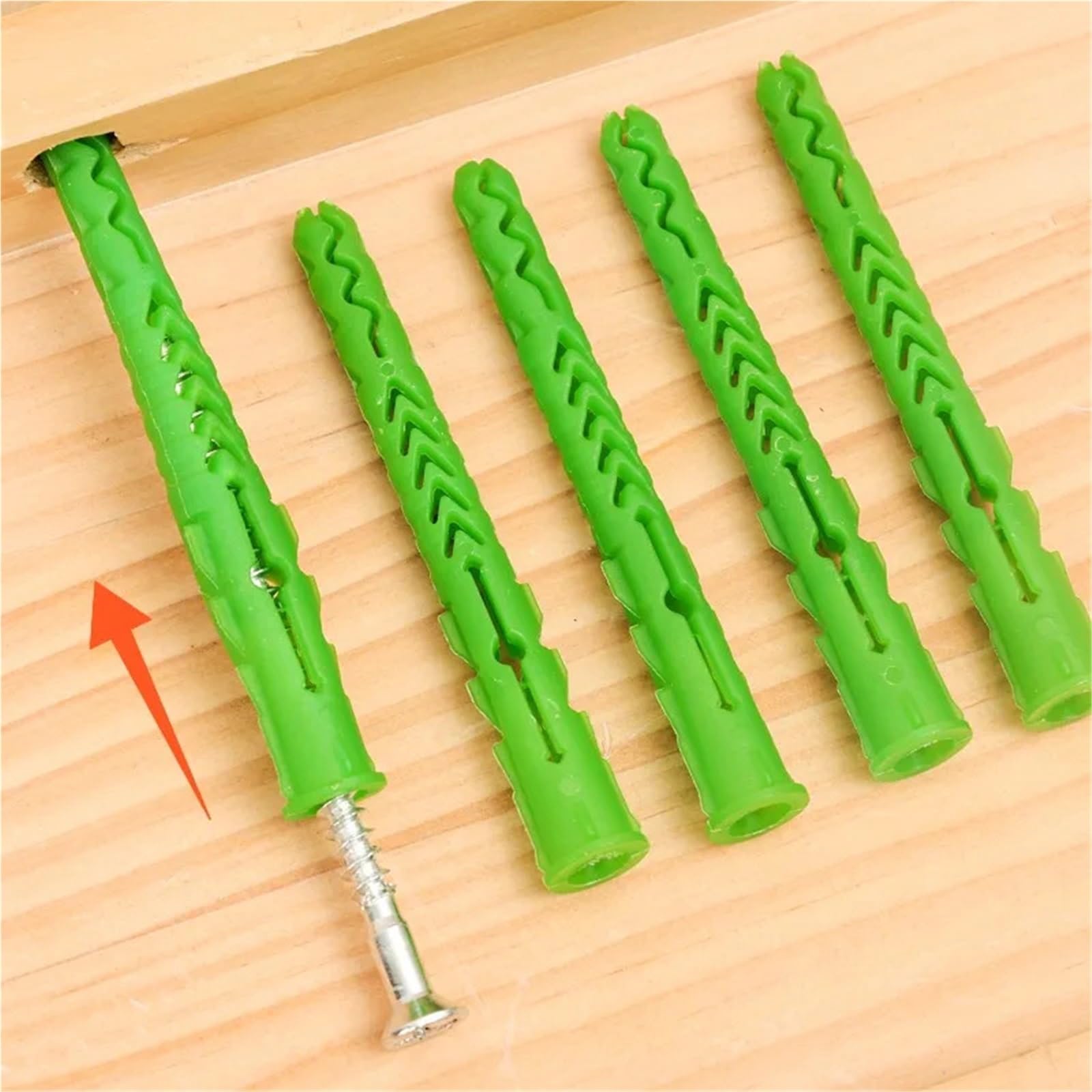 Fisher Tasselli Tubo con tappo a vite ad espansione Elementi di fissaggio for bullone autofilettante alta resistenza for carichi pesanti(30Sets)