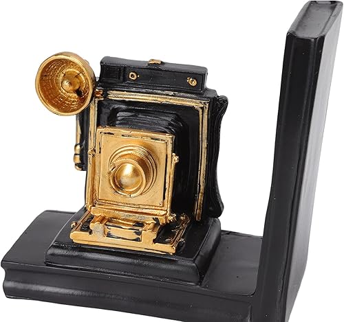 Miniatura 7 de Resin Movie Projector Shelf Book Ends Decorative Bookend Study Home Office